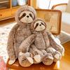 New Stuffed Toy Simulation Doll of Sloth Children Accompany Gift Sleeping Pillow Children Toy