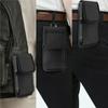 Black Waist Bag For Phone Cell Phone Holster Mobile Phone Bags Phone Pouch Pouch Wallet Case