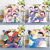 Anime O-Osomatsu S-San Vintage Pillow Case Sofa Cushion Cover Room Home Decoration