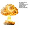 3D Mushroom Cloud Lamp Handmade Nuclear Blast Desk Lamp Lighted Mushroom Cloud Decoration Night Light for Home Desk Bedside Table