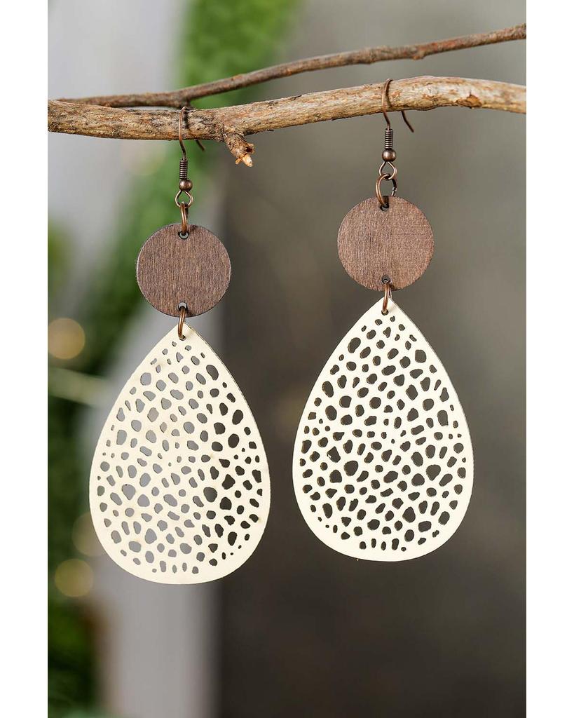 Azura Exchange Серьги-капли с вырезами