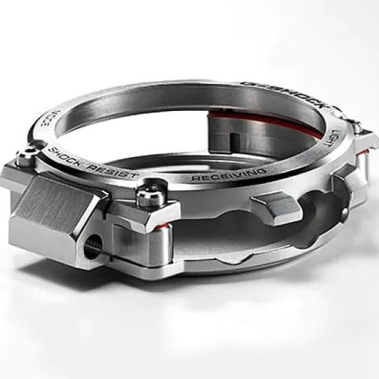 G-SHOCK MT-G MTG-B1000D-1AJF Роскошные металлические часы, с Bluetooth, на солнечной батарее, радиоуправляемые, из серебристой нержавеющей стали, водонепроницаемые до 20 АТМ, мужские наручные часы