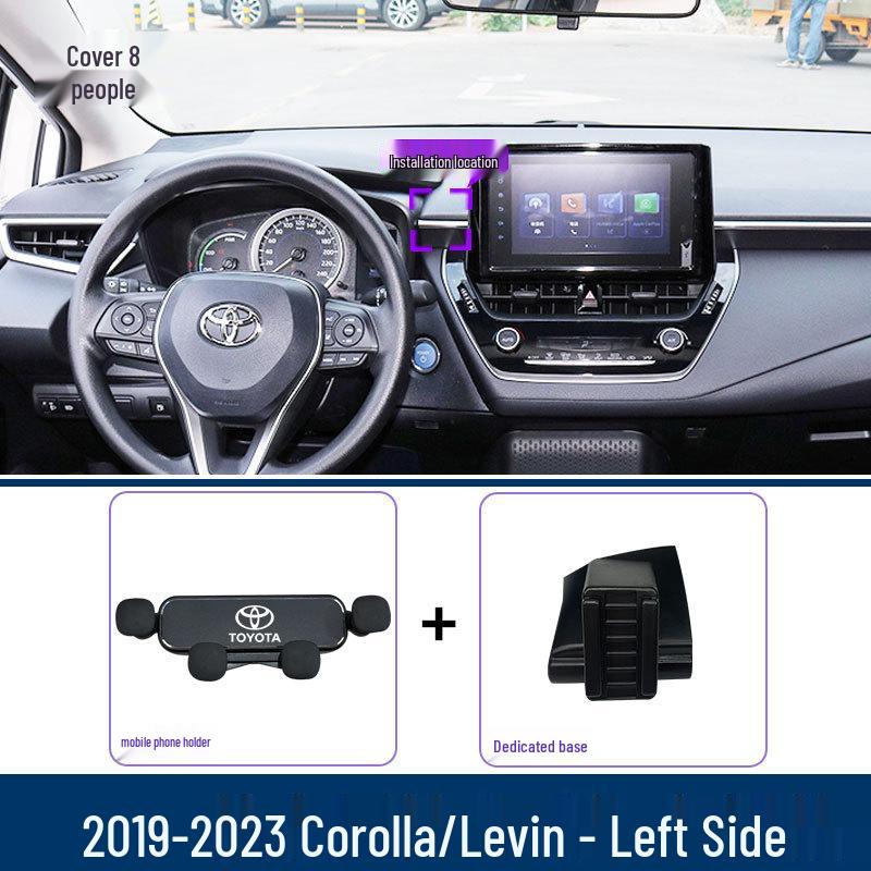 Держатель для телефона и крепление для навигации Toyota Corolla Levin (2008-2023)