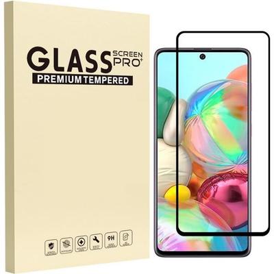 Защитное стекло - Samsung - Galaxy A71 - Закаленное стекло - Полное покрытие - Устойчивое к царапинам