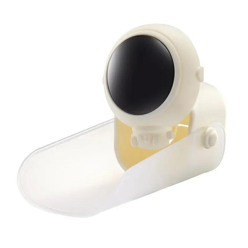 1pc Children's Splash Proof Faucet Extender, Cute Cartoon Design, Soft Silicone for Easy Hand Washing, Kids Bathroom