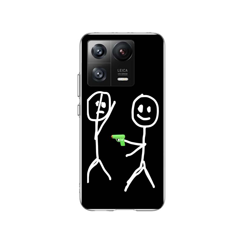 Funny Cute Cartoon Matchman Phone Case For Xiaomi Poco F7 Ultra X7 X6 M8 M7 M6 M4 M3 Pro X4 Mi 15 15T 14 14T 12T 12S 10T Pro 12