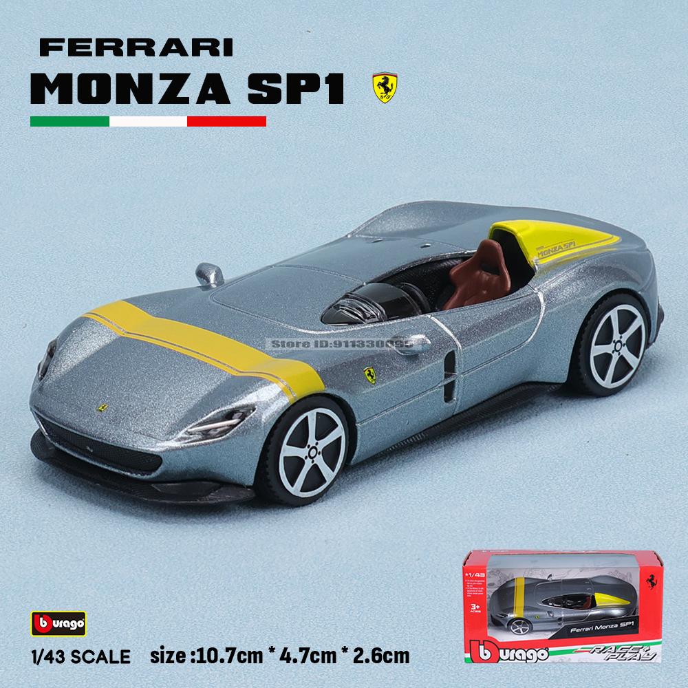 Ббураго 1:43 Несколько стилей Ferrari Purosangue sp2 488GTB 250GTO SF90 ROMA сплав роскошный автомобиль литая модель автомобиля игрушка подарок