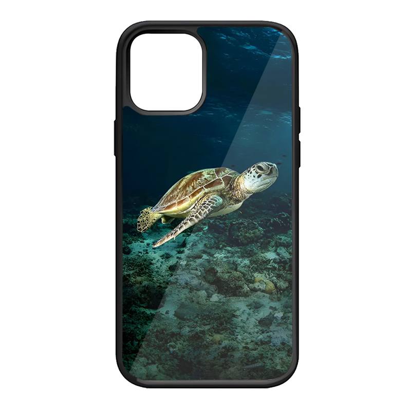 Чехол для телефона «Океанская черепаха» для Iphone 14 13 12 11 Pro Max Mini 7 6 6s 8 Plus X Xr Xs Se 2020 Fundas Shell PC TPU Cover