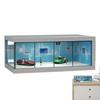 Illuminated LED Display Case, Car Model Display Cabinet | 1/64 Scale Model Car Display Cabinet | Vehicle Toy Organizer, Space-Saving Display Case with