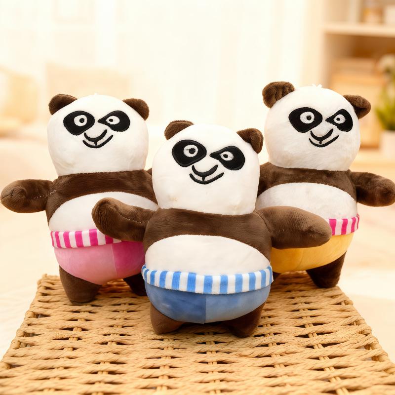New 7-inch Kung Fu Panda claw machine doll, Po panda plush toy doll