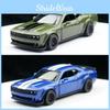 Модель игрушка спортивного автомобиля Challenger Simulation Alloy Srt Hellcat для