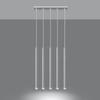 Lampa Wisząca Mossa 5 G9 Biały Lumilo 04.414.68