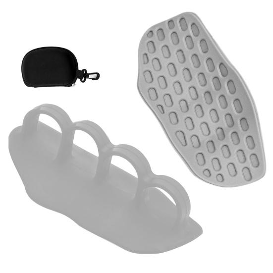 1 пара захватов для поднятия тяжестей, противоскользящие, силиконовые, для мужчин и женщин, для тренировок в спортзале