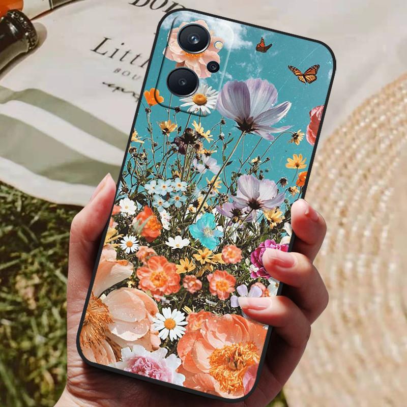 Для Realme 9i Чехол Мягкий ТПУ Силиконовый Чехол на Заднюю Панель для Realme 9 Pro Plus Чехлы для Телефона Realme9 Pro Plus 9i Защитный Модный Чехол