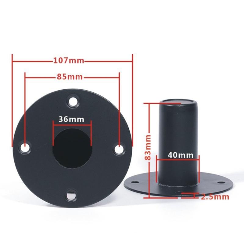Heavy Duty Metal Speaker Stand Base Iron Lower Sound Seats for Professional Stage Use Easy Installation