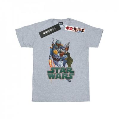 Мужская футболка Boba Fett Fired Up