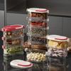 Коробка для хранения специй Коробка для хранения Кухонные принадлежности Штабелируемая Многофункциональная Герметичная Влагонепроницаемая Герметичная коробка Банка для хранения свежести