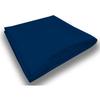 Cushion Cover 40x40 Cm ALIX Blue Denim, by Soleil D'ocre
