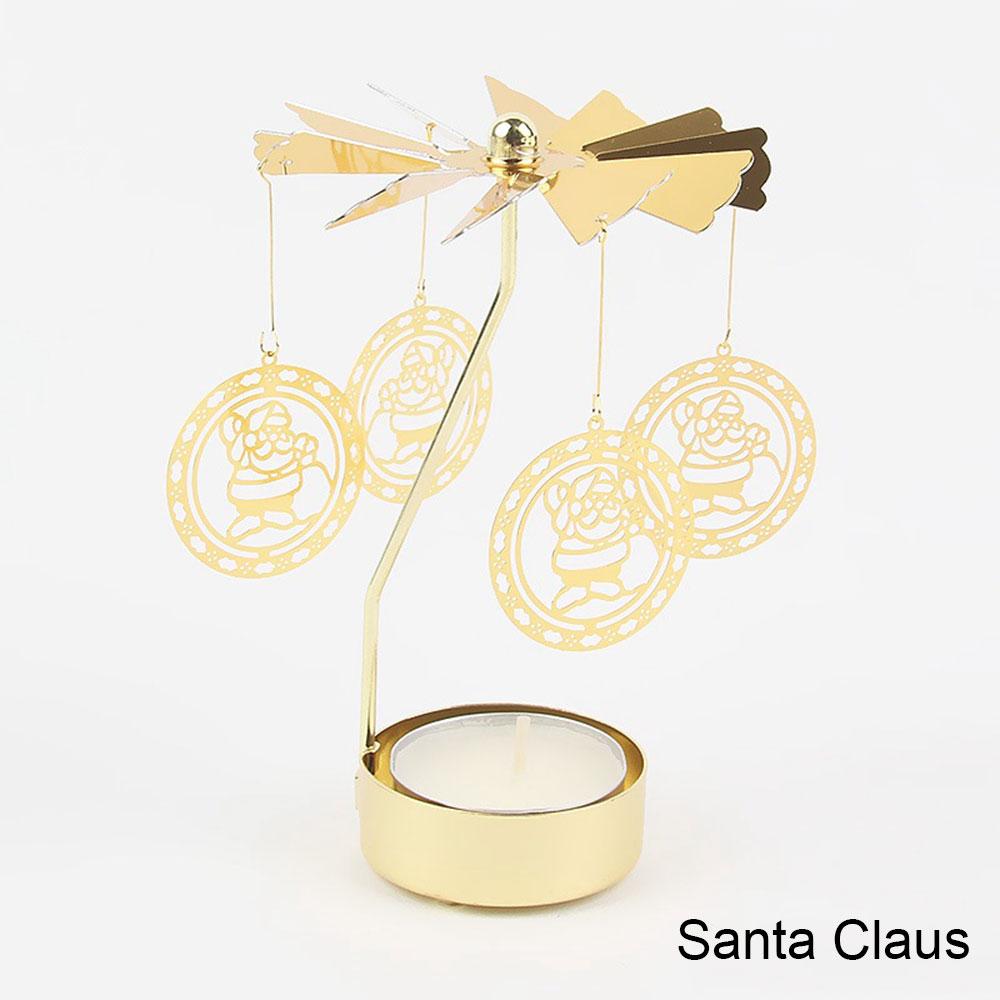 Вращающийся фонарь Домашний декор Подсвечники Свадебные украшения Аксессуары Подсвечники для канделябра Центральный элемент Винтаж