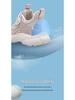 Happy Bear Girls' Pink Breathable Double Mesh Running Shoes - Spring and Autumn Sports Casual Footwear for Medium and Large Children