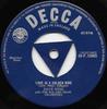 7-дюймовая пластинка РАЗЛИЧНЫЕ Love Is A Golden Ring If Your Hea 45F10865 DECCA 1957 Великобритания Джаз Б/у