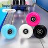 Double Row High-Elastic Shock Absorbing PU Four-Wheel Roller Skate Wheels - Non-Flashing, Universal Accessory