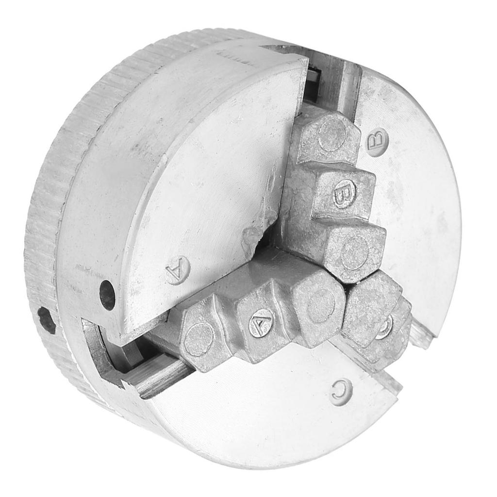 Z011 Zinc Alloy 3?Jaw Chuck Clamp Accessory for Mini Metal Lathe