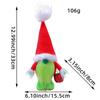 Desktop Ornament Dwarf Elf Doll Padding Cotton Plush Doll GreenHaired Plush Doll  Festival