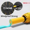 72 Bone супер прочный ветрозащитный автоматический зонт солнцезащитный с защитой от ультрафиолета складной противоштормовой большой размер обратный дождевик