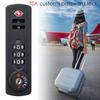 Protection Security Luggage Safely Code Lock TSA21123 3 Digit Combination Lock TSA Customs Lock