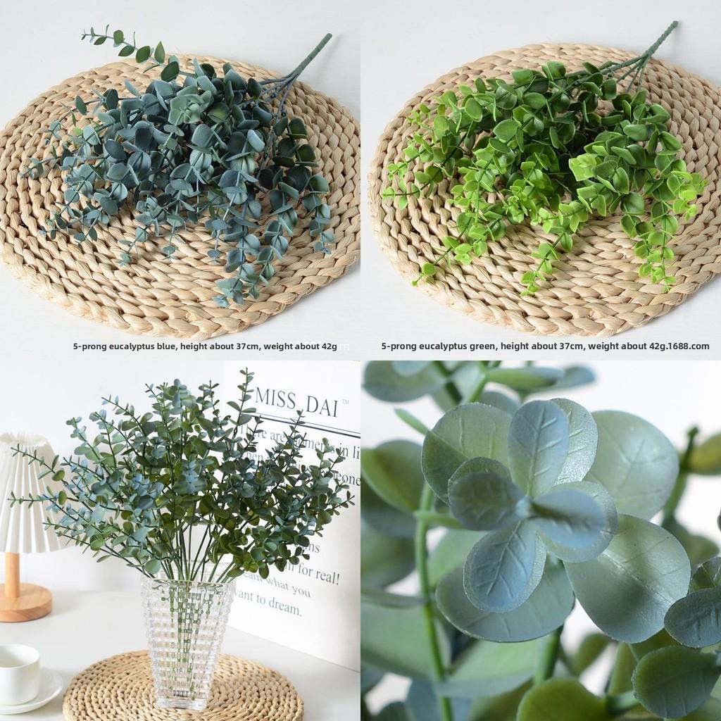 Robusta Smith Eucalyptus Foliage Decor Home And Event Styling Pvc Material