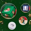 4-уровневая подарочная коробка-взрыв DIY Подарочная коробка для рукоделия с лентой-бантом Креативный скрапбукинг для юбилея Фестиваля Воспоминаний Закуски Украшения Часы