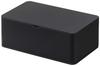 Yamazaki Smart Wet Tissue W16 X D10 X with Paper Product 5579 Case, Rectangular, Black, Approx. H6cm, Stopper, Number