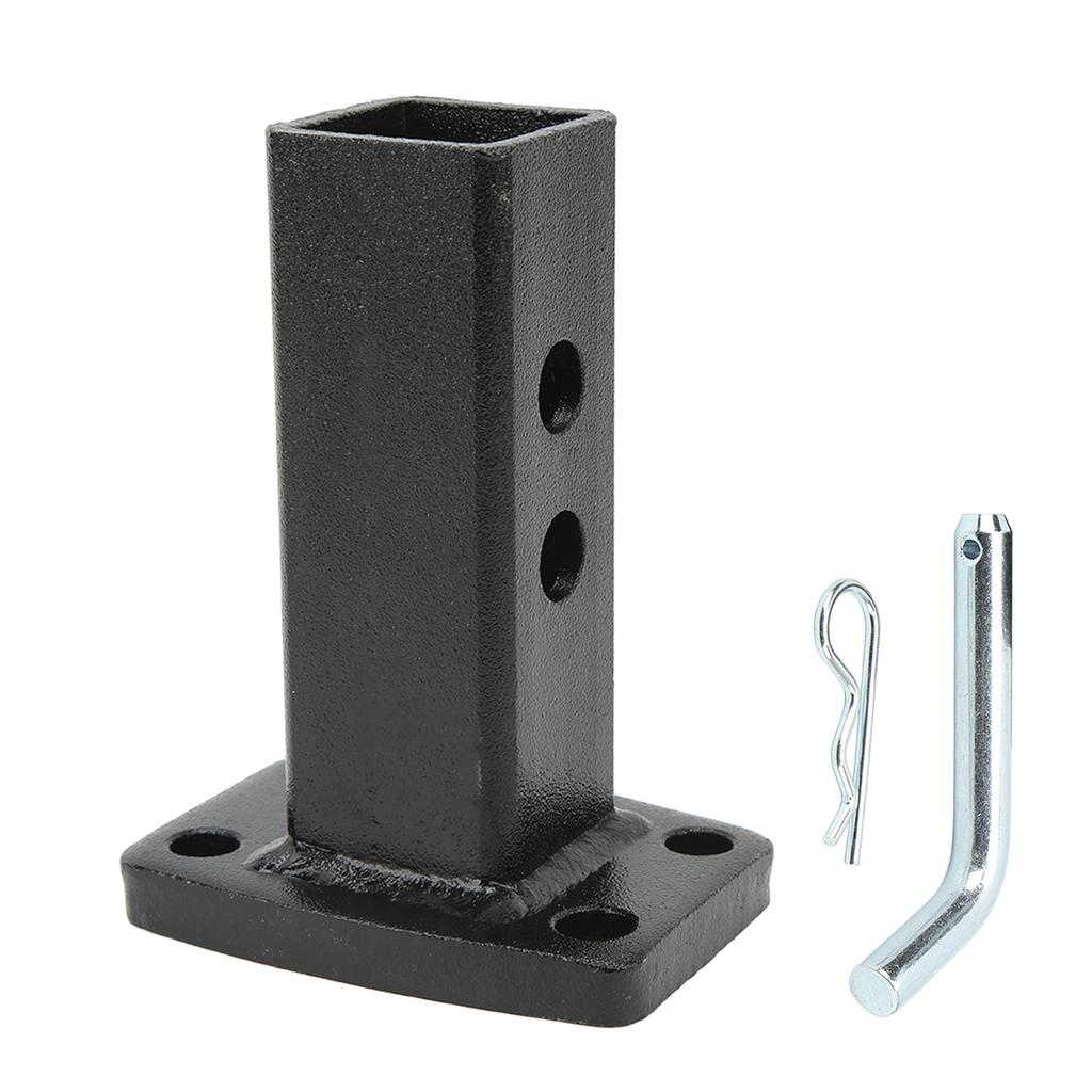 Труба приемника прицепа Защищенная от ржавчины Высокая прочность Поверхность из напыленного пластика Стабильное соединение для кемпинга, автодома