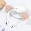 Cosplay Night Party Bar Plush Cute Face Wash Hair Band Cat Ears Headband Hair Accessories Hair Hoop