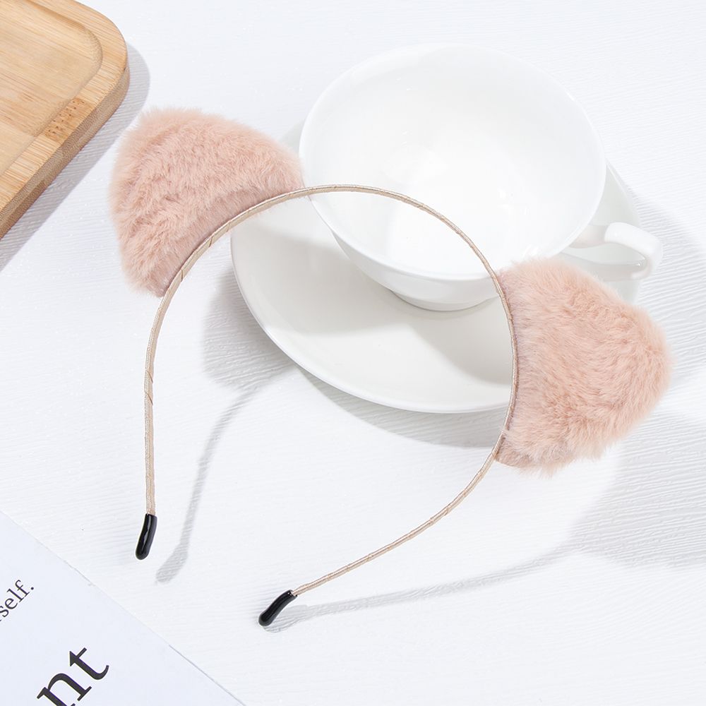 Cosplay Night Party Bar Plush Cute Face Wash Hair Band Cat Ears Headband Hair Accessories Hair Hoop
