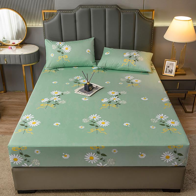 Водонепроницаемый чехол для матраса, наматрасник с глубоким карманом, простыня с эластичной резинкой, моющийся и легкий в уходе