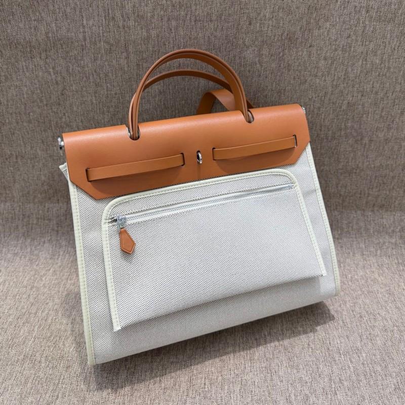 Womens Canvas Tote Bag Crossbody Handbag Leather Trim Medium Size Daily Use