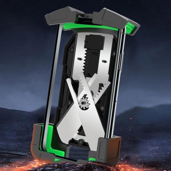 Крепление для телефона на мотоцикле с гасителем вибраций Держатель для крепления мобильного телефона на мотоцикле с управлением одной рукой