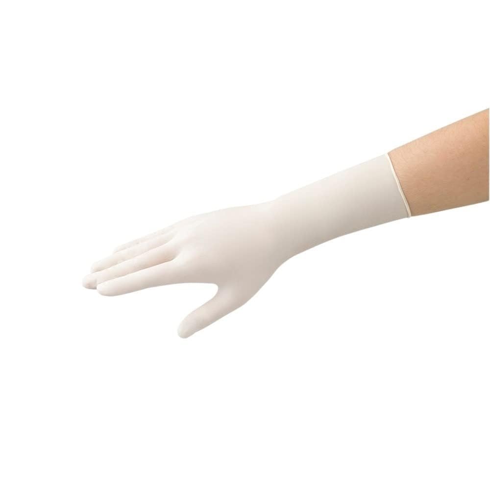 Clean Knoll Left and Right 3D Alpha Latex Powder 500 Less Clean Room [AS ONE] Gloves, Separated, Structure, Free, Economy, Pairs, L, Fit, Grip,