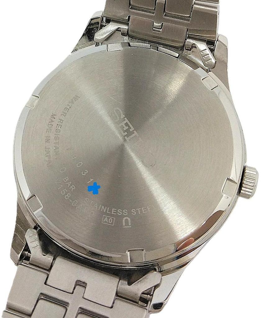 [USED] Used Seiko Day-Date Men's Watch with Solar Battery (107085)