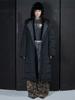 GATELESS Gl Long Padded Coat-Black
