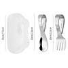 with Storage Box Cute Training Spoon Fork Stainless Steel Toddler Training Utensils  Kitchen