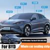 Для BYD Sealion 7 Sea lion 07 2024 2025 Автомобильная шумоизоляционная уплотнительная лента резиновый материал автомобильные детали для защиты салона