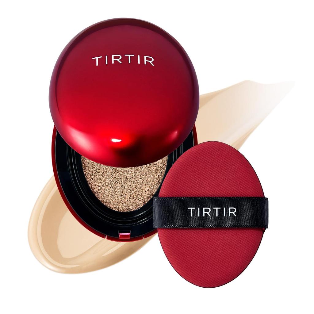 TIRTIR Маска Fit Red Cushion, 21 Вт, натуральная слоновая кость, 18 г (0,63 унции)