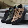 Leather-top Heavy-soled Work Shoes Low-top Lace-up Casual Leather Shoes Hiking Mountaineering Sports Men's Shoes