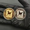 Памятные монеты 40 мм с китайским зодиакальным животным Лошадью, монеты для коллекционирования с изображением счастливого животного, год Лошади, металлическая коллекция, подарок на 2026 год