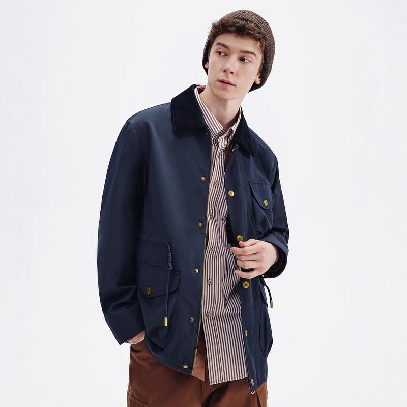 Navegantes Men's Retro Casual Jacket Windbreaker