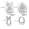 Reusable Easter Rabbit Mold Handicrafts Tea Light Cup Holder  Easter Decoration