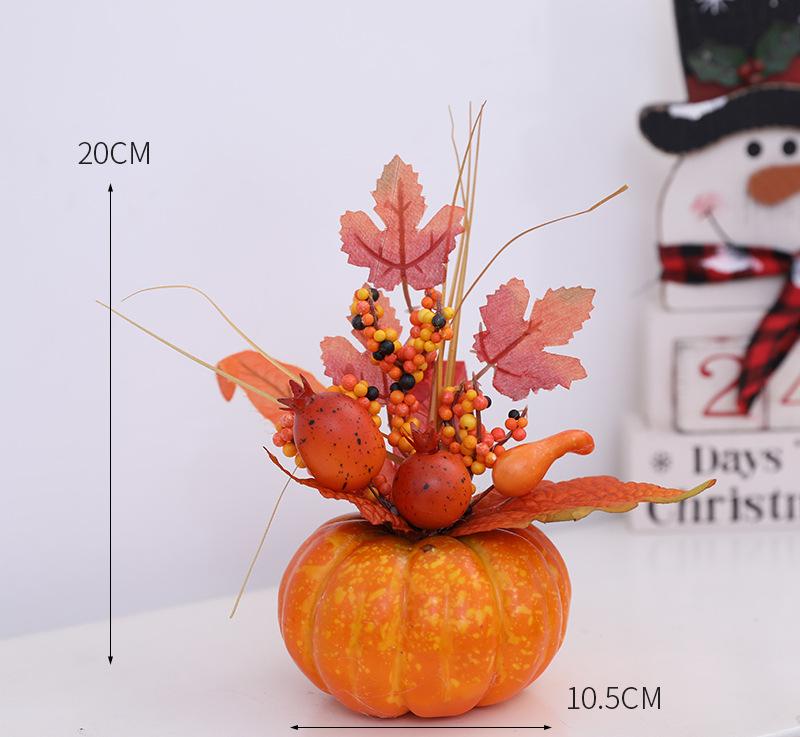 Тыквенные украшения для интерьера на Хэллоуин, украшения для гостиной, пенопластовые тыквенные бары, макет сцены KTV, креативные поделки